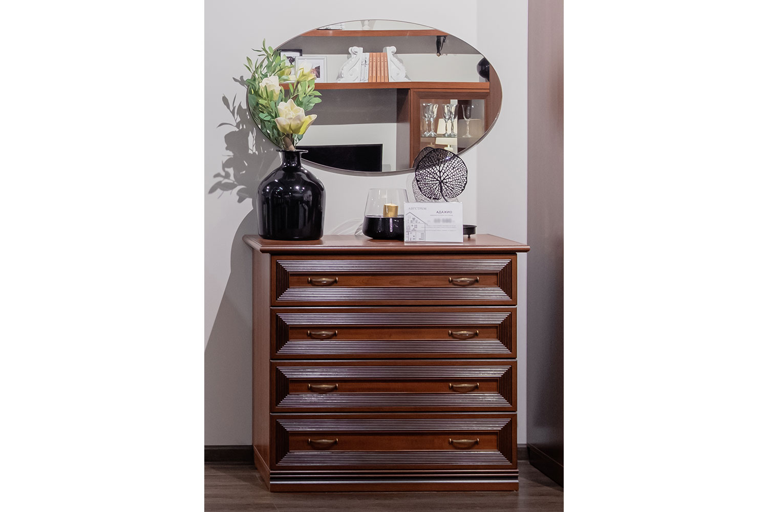 Зеркала - изображение №7 "Зеркало Адажио АГ-602.00 / Клен старый"  на www.Angstrem-mebel.ru