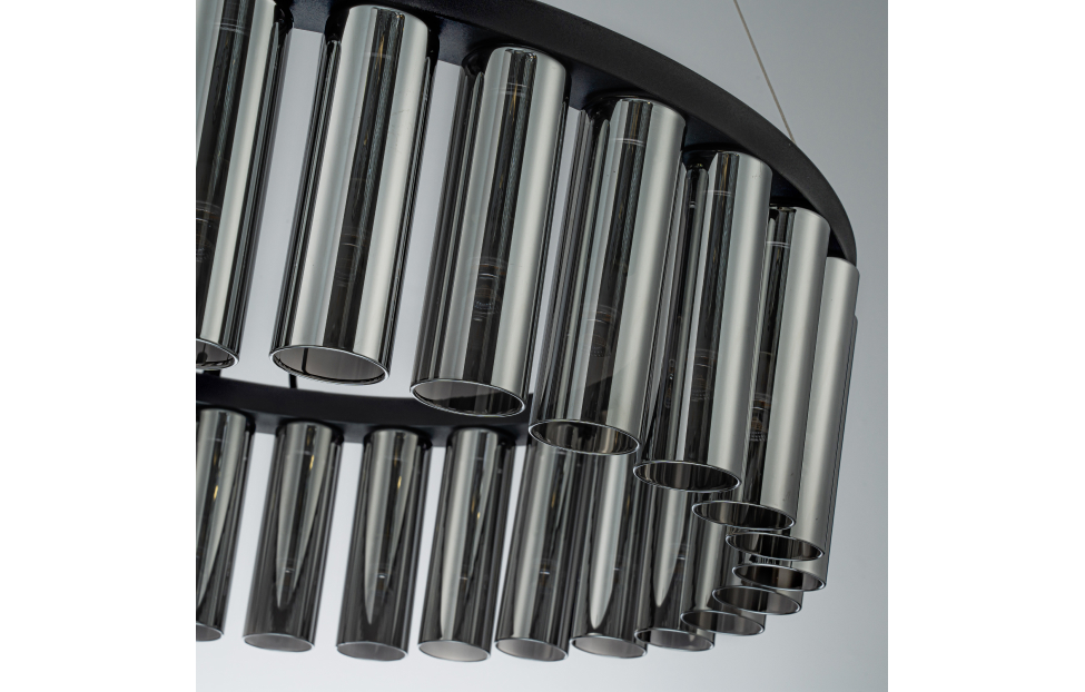 Люстры - изображение №5 "Подвесная люстра Slang (чёрный) D590*H160/1360 30*G9LED*2W"  на www.Angstrem-mebel.ru