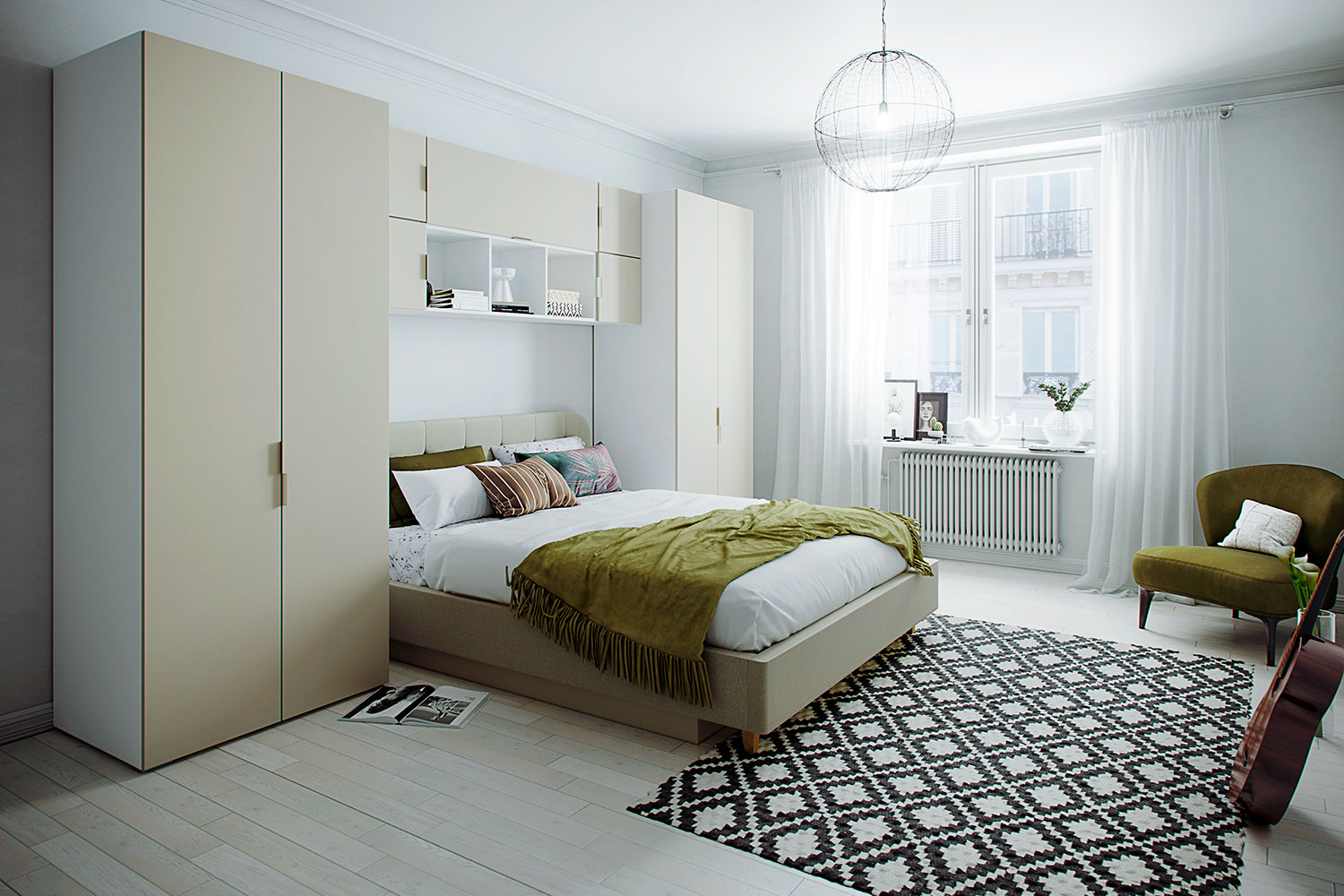 Двуспальные кровати - изображение №8 "Кровать Олса"  на www.Angstrem-mebel.ru