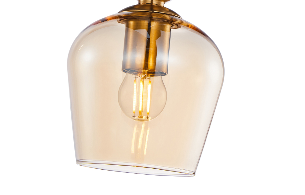 Подвесы - изображение №4 "Подвес Dubbel (латунь) D145*H405/1905 1*E27*40W"  на www.Angstrem-mebel.ru