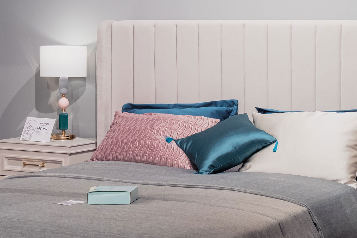 Двуспальные кровати - изображение №13 "Кровать Аделия 180 х 200"  на www.Angstrem-mebel.ru