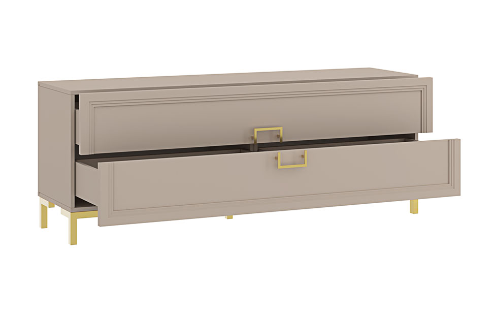 Тумбы под телевизор - изображение №3 "Тумба Дольче под телевизор с выдвижными ящиками"  на www.Angstrem-mebel.ru