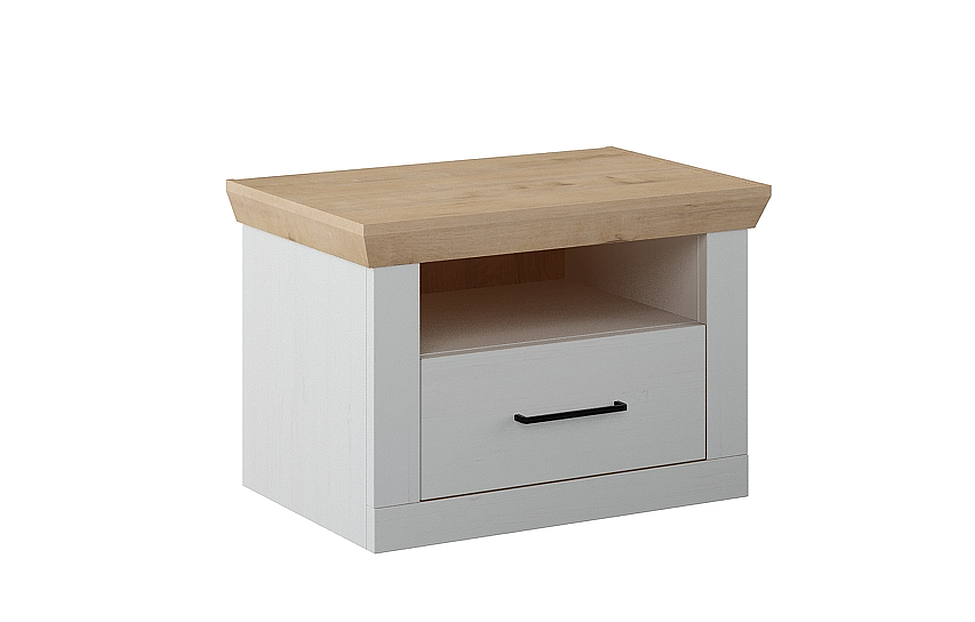 Прикроватные тумбы - изображение №3 "Прикроватная тумба Магнум с выдвижным ящиком"  на www.Angstrem-mebel.ru