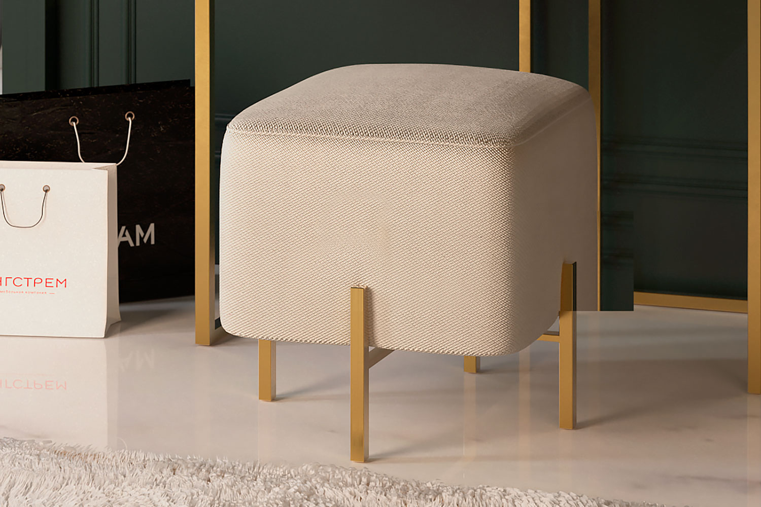 Банкетки - изображение №4 "Банкетка Дольче"  на www.Angstrem-mebel.ru