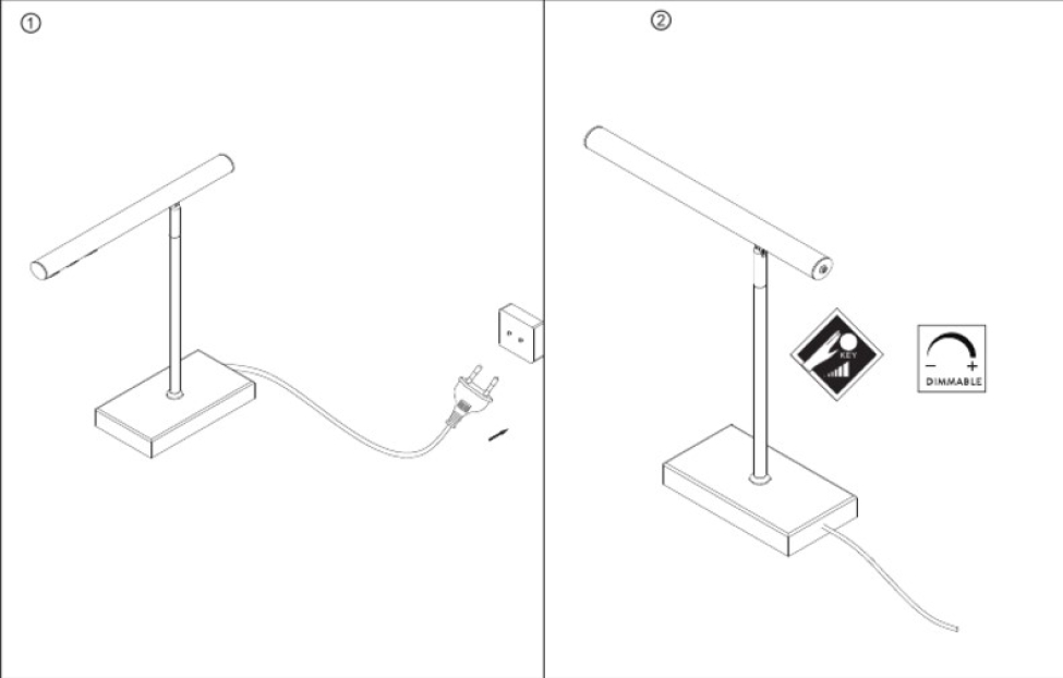 Настольные светильники - изображение №6 "Настольная лампа Celler L400*W120*H420 LED*6W"  на www.Angstrem-mebel.ru