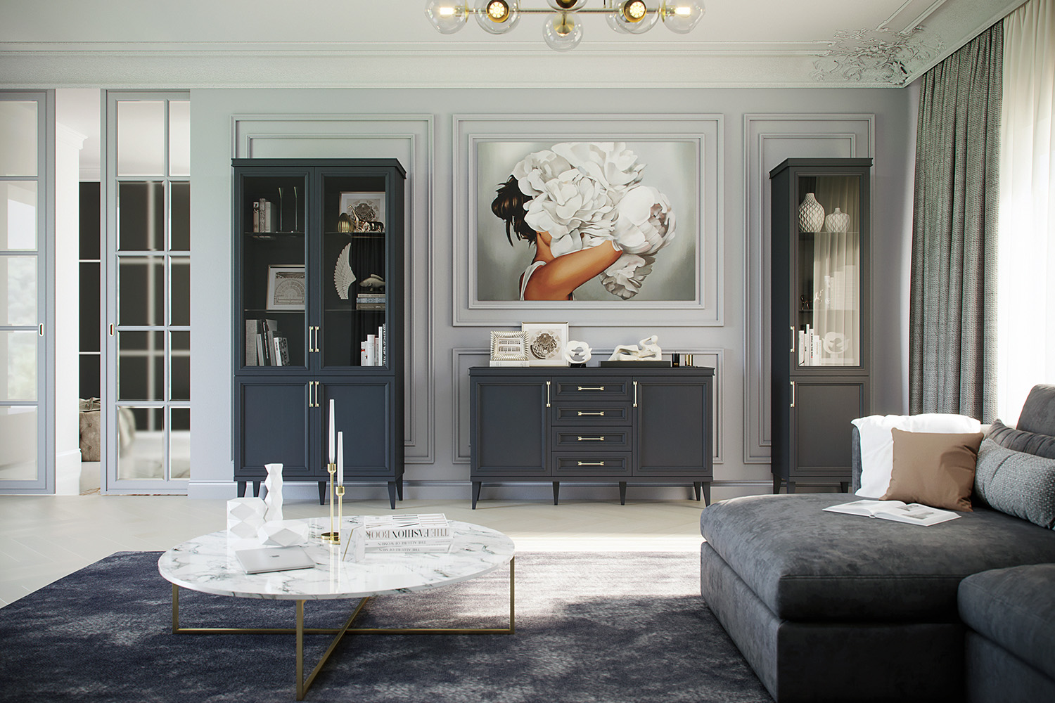 Комоды - изображение №5 "Комод Орландо "  на www.Angstrem-mebel.ru