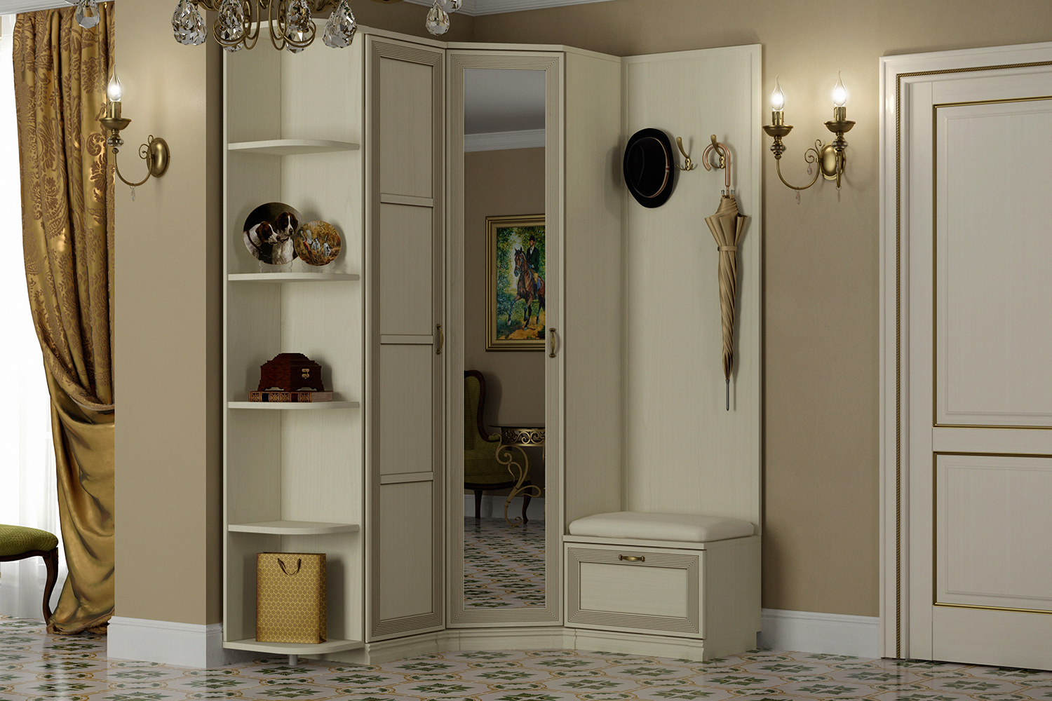 Обувницы - изображение №6 "Тумба Адажио для обуви"  на www.Angstrem-mebel.ru