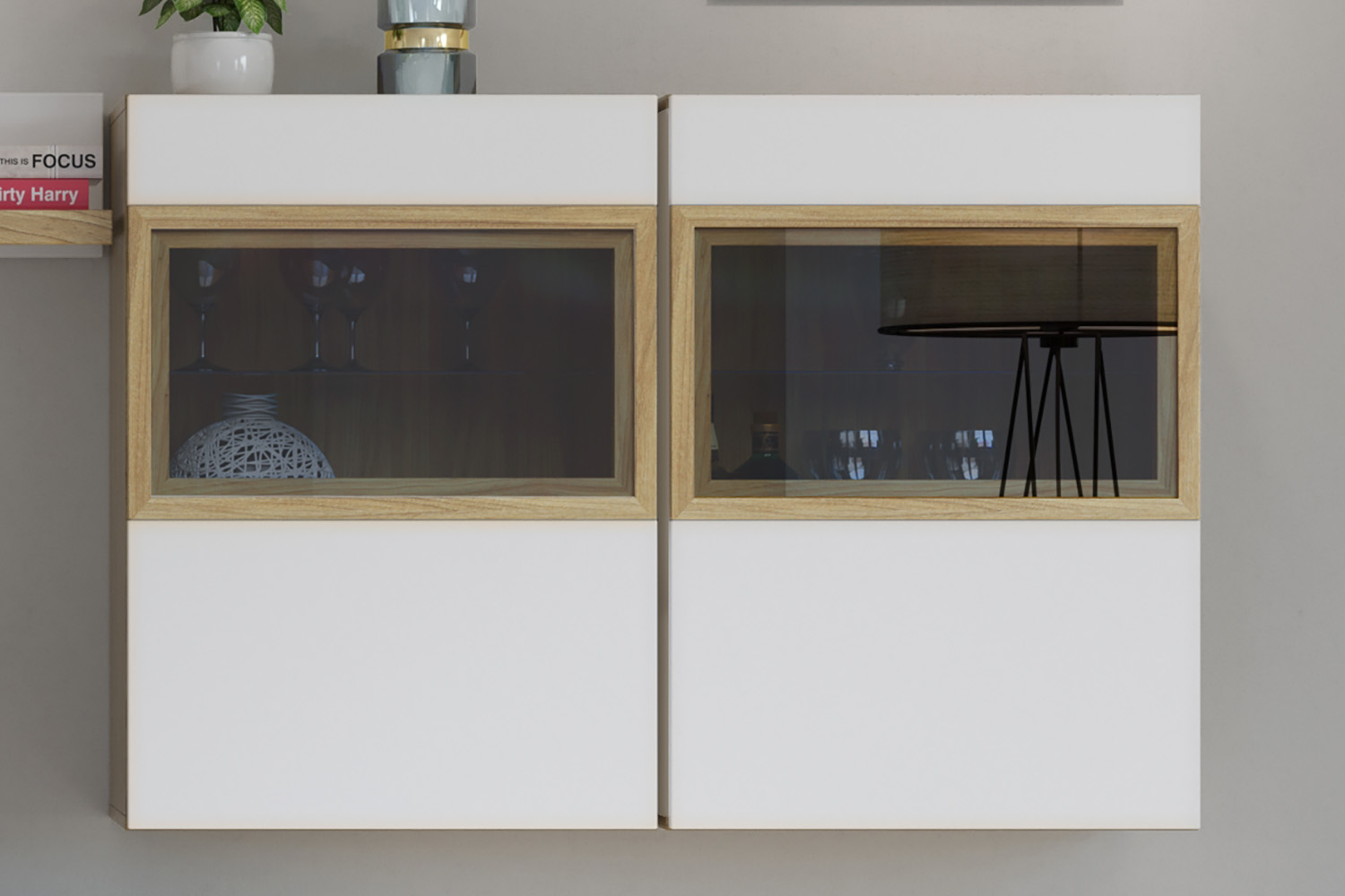 Навесные шкафчики - изображение №3 "Навесной шкаф Анри (правый) АН-411.04 "  на www.Angstrem-mebel.ru