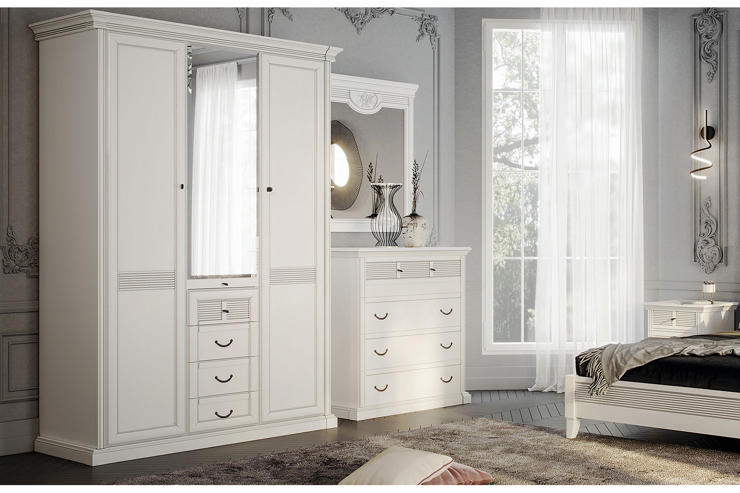 "Спальни" - изображение №3 на www.angstrem-mebel.ru