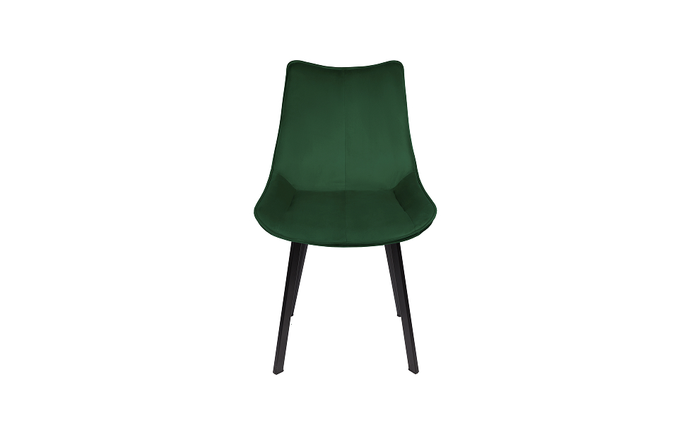 Кухонные стулья - изображение №3 "Стул Барса зеленый / опоры черные"  на www.Angstrem-mebel.ru