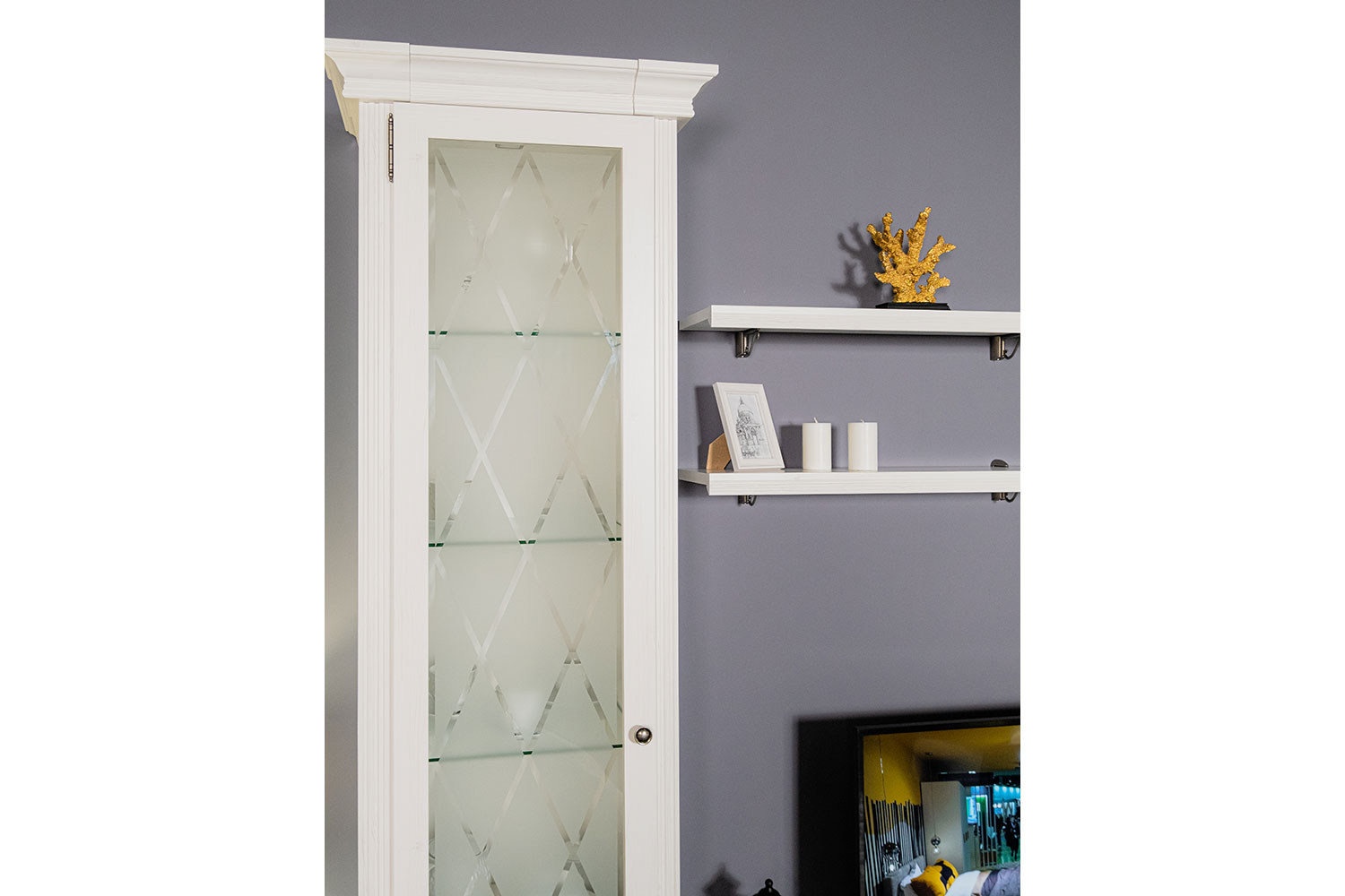 Шкафы-витрины - изображение №12 "Шкаф Кантри"  на www.Angstrem-mebel.ru