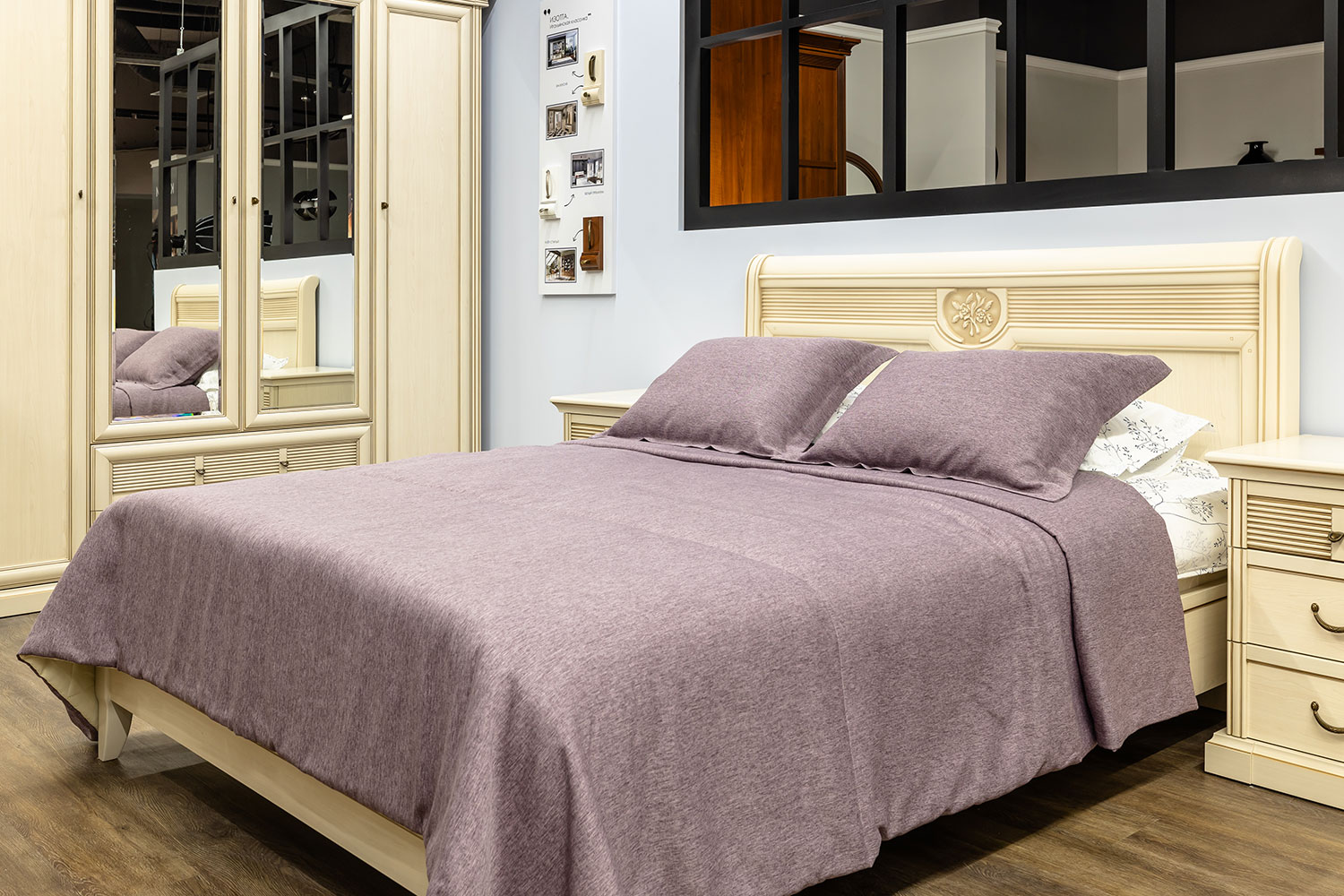 Двуспальные кровати - изображение №8 "Кровать Изотта 160 х 200"  на www.Angstrem-mebel.ru