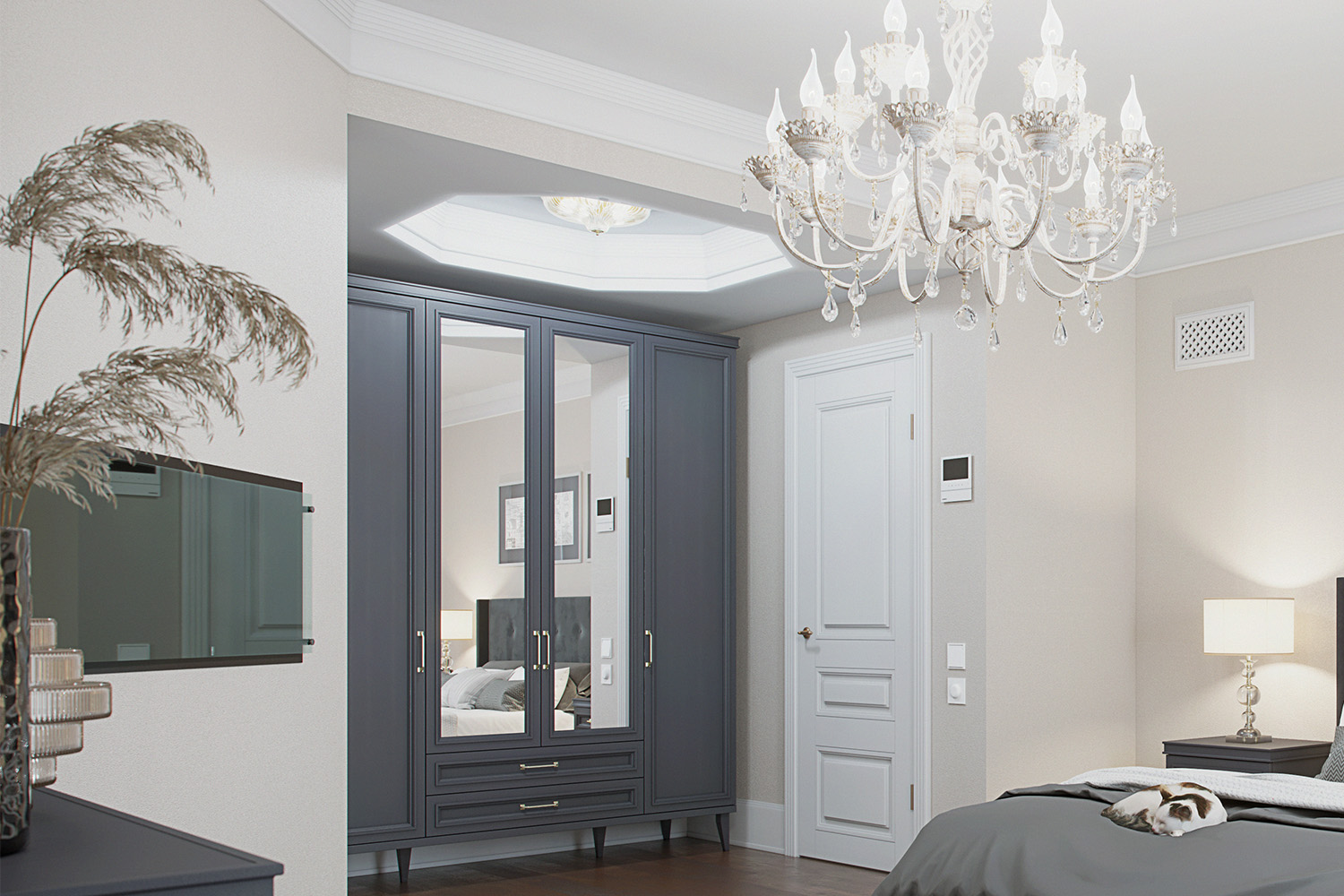 Шкафы платяные - изображение №3 "Шкаф для одежды Орландо"  на www.Angstrem-mebel.ru