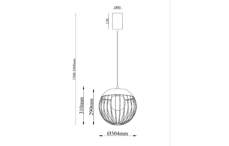 Подвесы - изображение №5 "Подвес Сore D305*H450/1800 LED*7W"  на www.Angstrem-mebel.ru