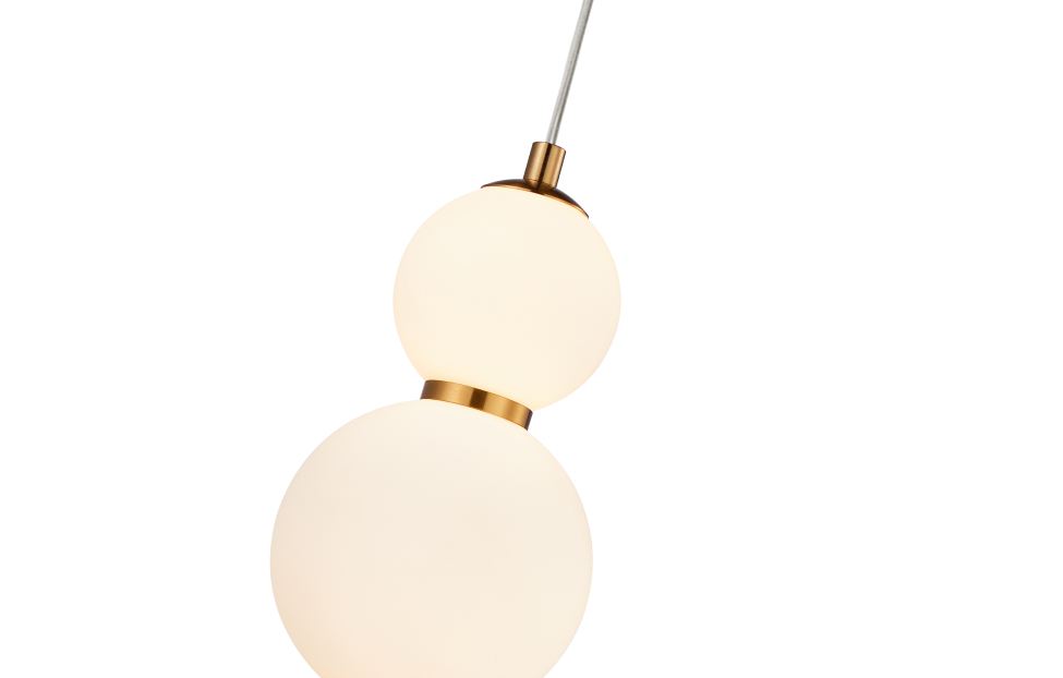 Подвесы - изображение №5 "Подвес Kiran (белый) D130*H440/2050 LED*7W"  на www.Angstrem-mebel.ru