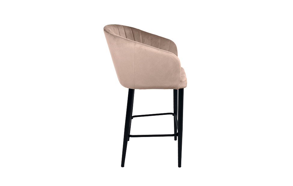 Барные стулья - изображение №6 "Кресло барное Леон с черными опорами"  на www.Angstrem-mebel.ru