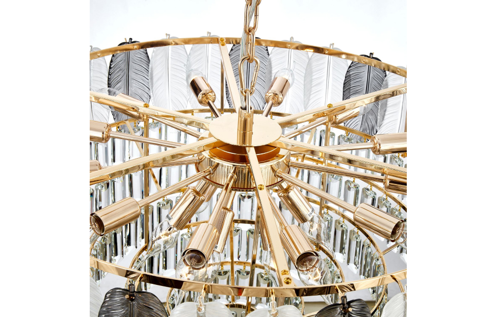 Люстры - изображение №5 "Подвесная люстра Dolor D790*H480/1480 18*E14*40W 2982-18P"  на www.Angstrem-mebel.ru