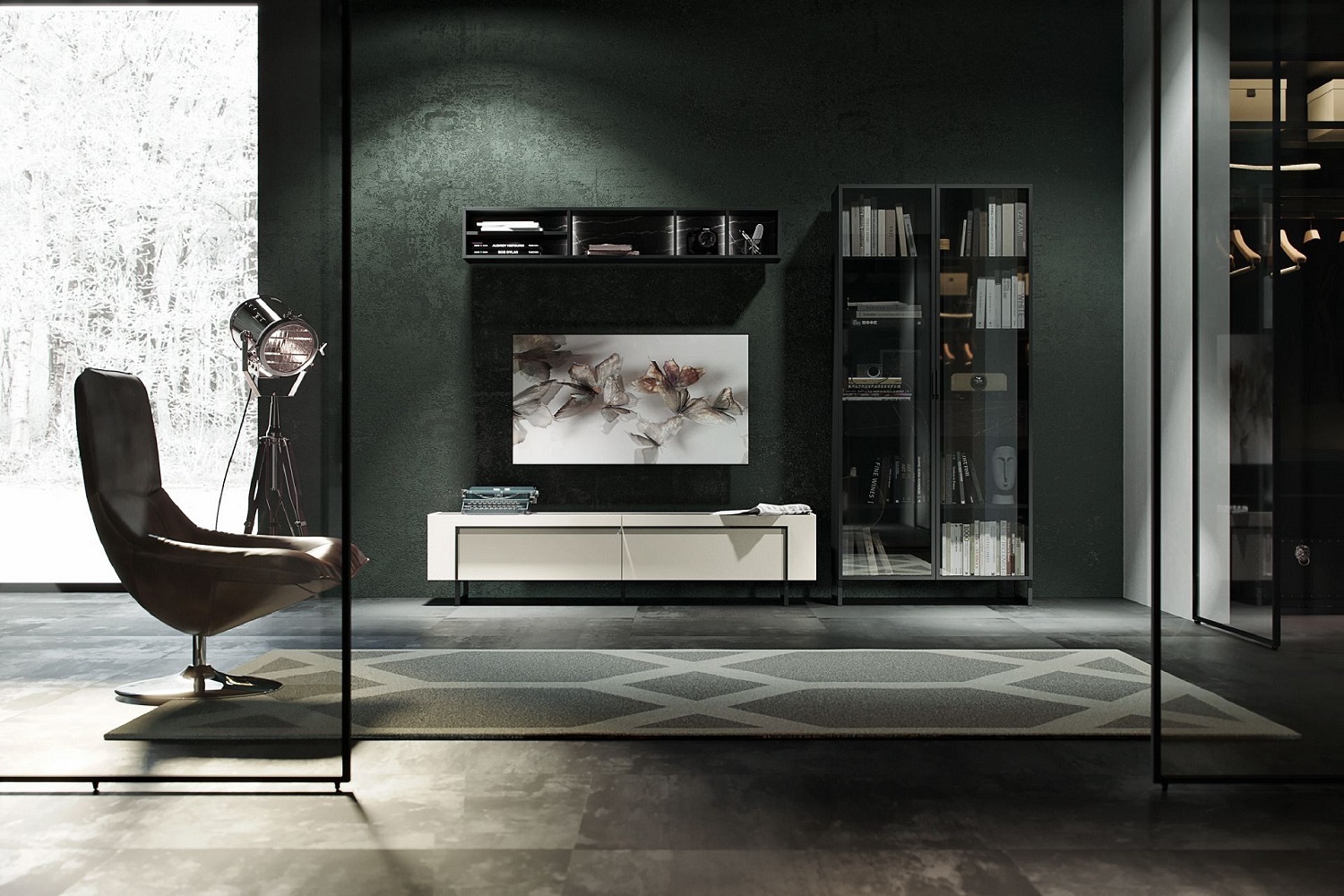 Полки - изображение №4 "Полка навесная Милагро"  на www.Angstrem-mebel.ru