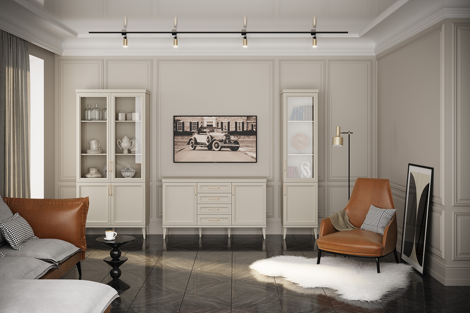 Комоды - изображение №5 "Комод Орландо под телевизор"  на www.Angstrem-mebel.ru