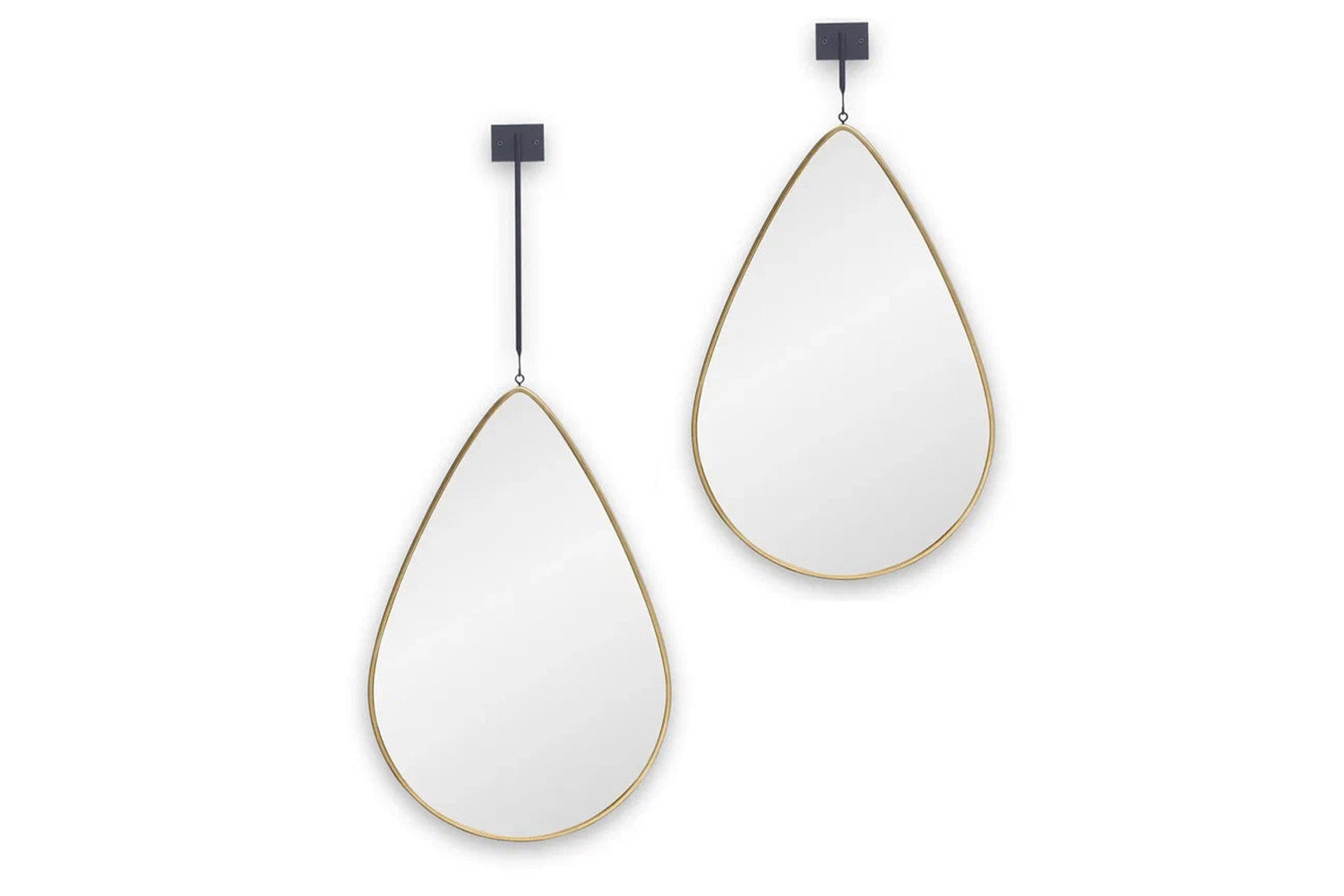 Зеркала - изображение №3 "Droppe S Gold Зеркало на подвесе 10см"  на www.Angstrem-mebel.ru