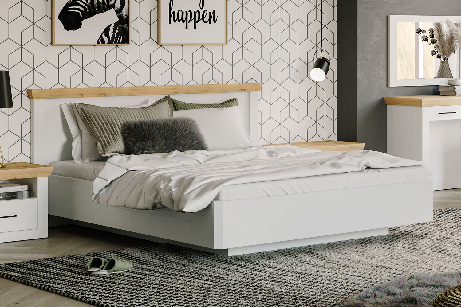 Двуспальные кровати - изображение №3 "Кровать Магнум 160 х 200 см, с подъемным механизмом"  на www.Angstrem-mebel.ru