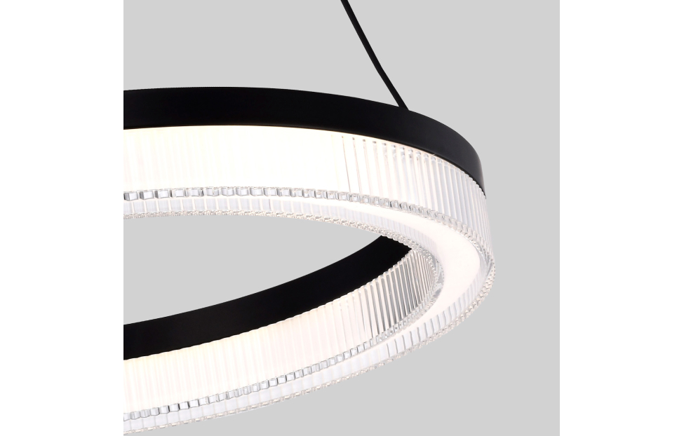 Люстры - изображение №4 "Подвесная люстра Cirkler (чёрный) D400*H100/1500 LED*21W"  на www.Angstrem-mebel.ru