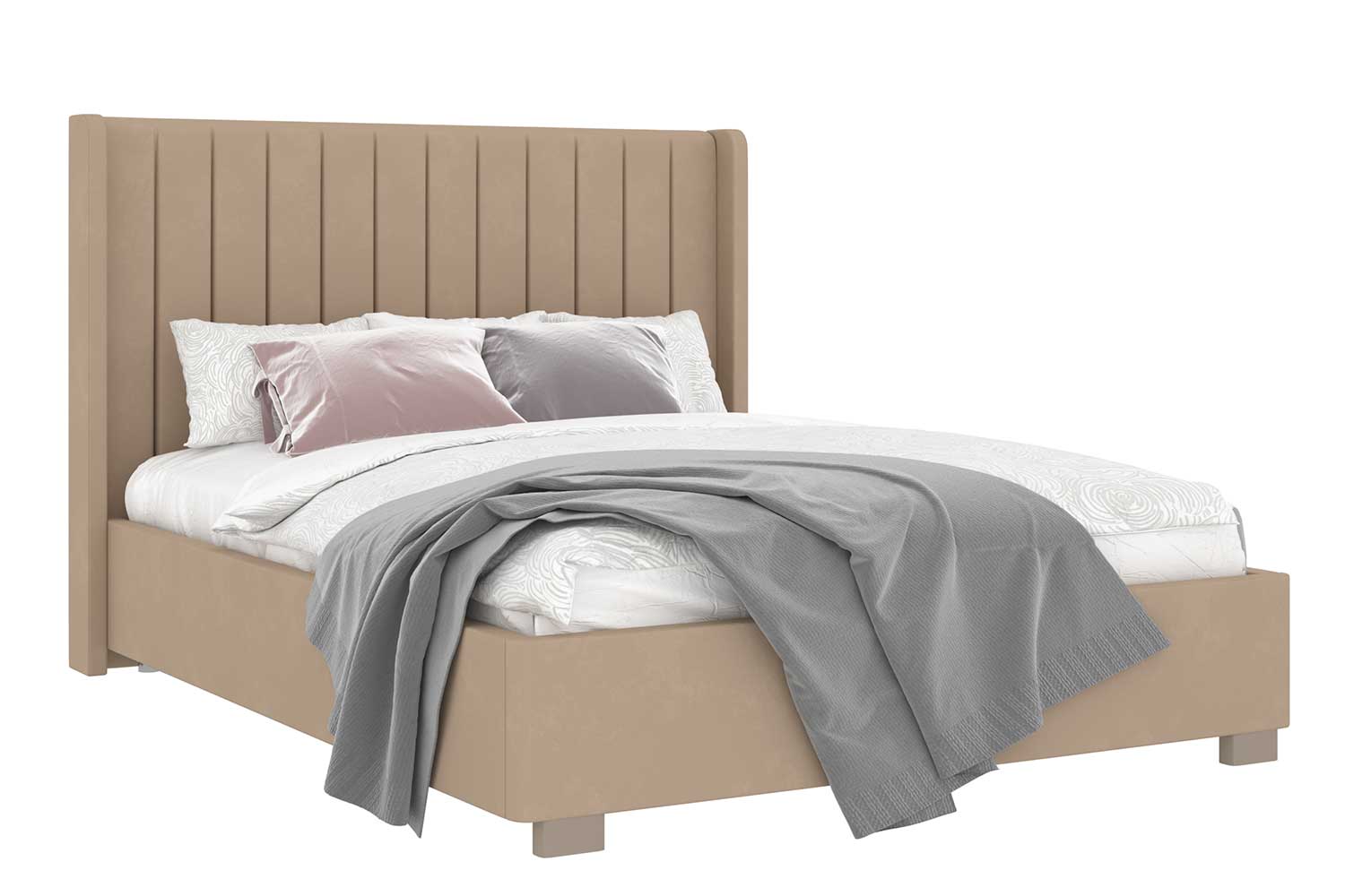 Двуспальные кровати - изображение №3 "Кровать Аделия 160 х 200"  на www.Angstrem-mebel.ru