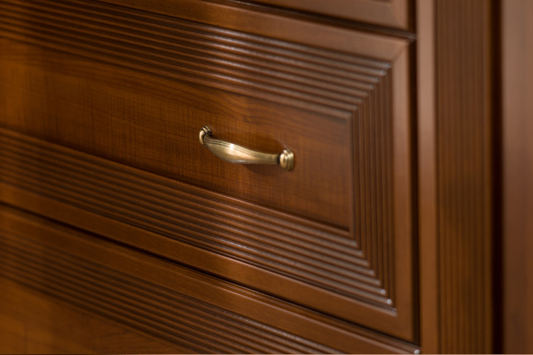 Прикроватные тумбы - изображение №5 "Прикроватная тумба Адажио с выдвижными ящиками"  на www.Angstrem-mebel.ru