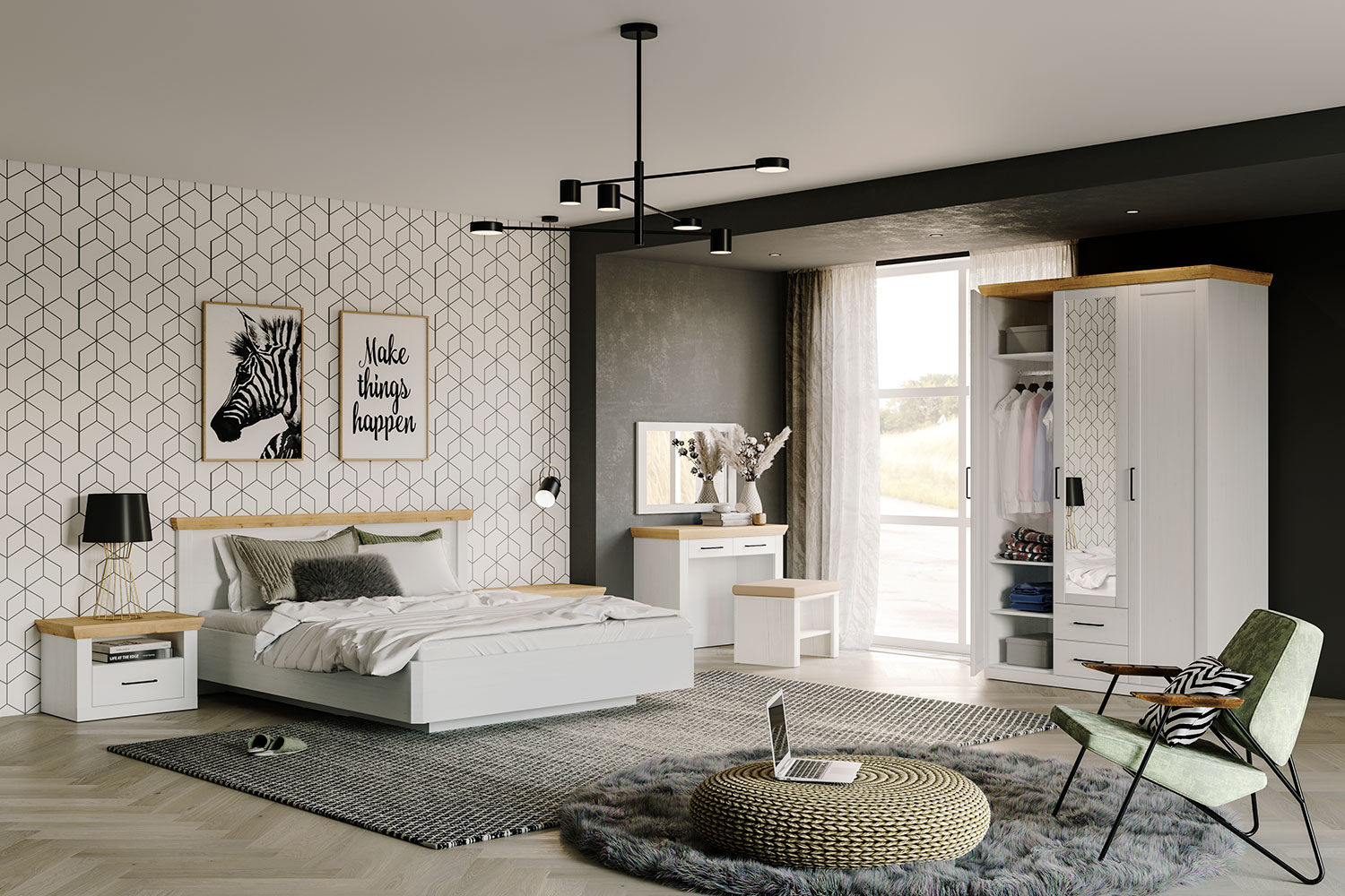 Двуспальные кровати - изображение №7 "Кровать Магнум"  на www.Angstrem-mebel.ru