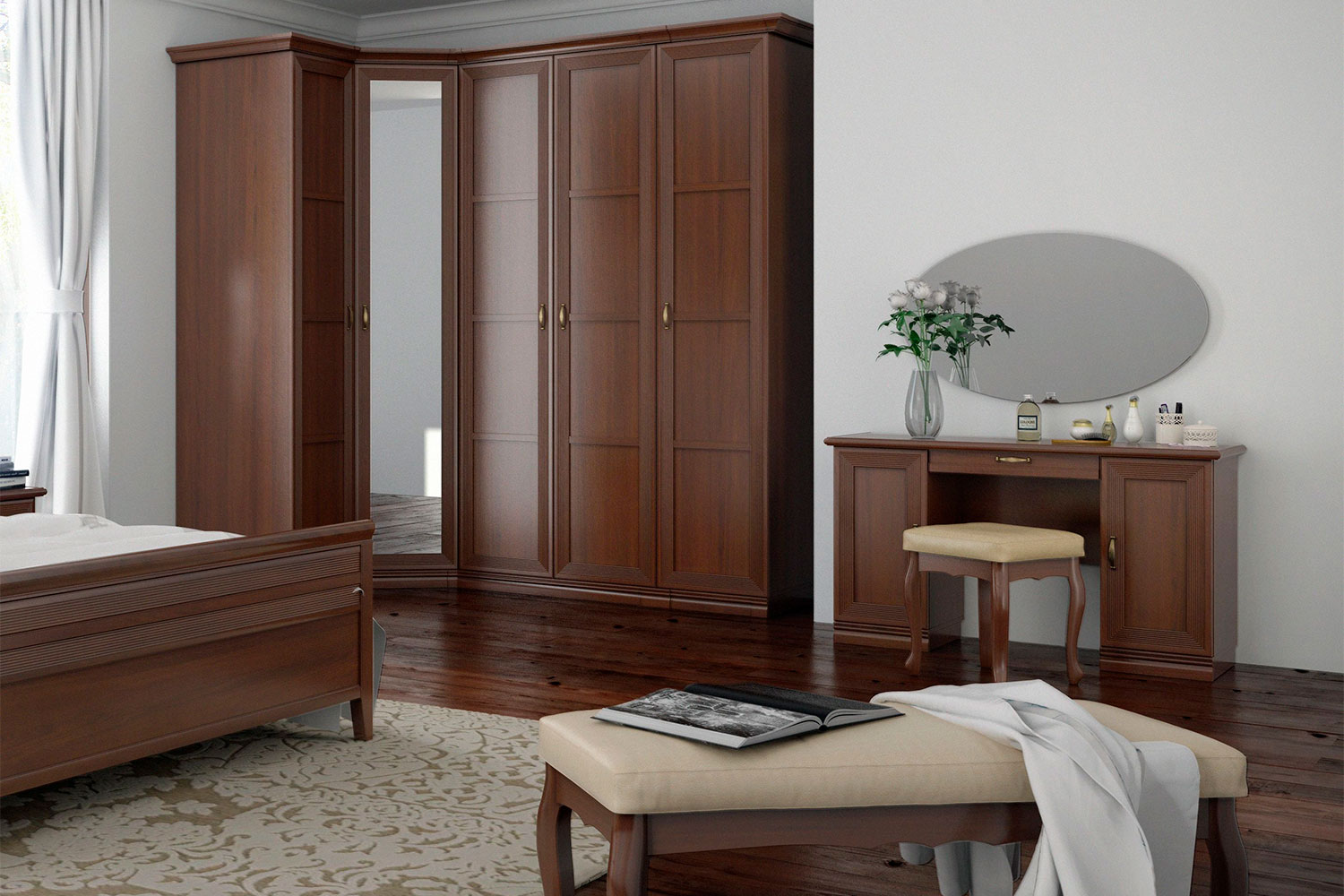 Туалетные столы - изображение №5 "Стол туалетный Адажио"  на www.Angstrem-mebel.ru