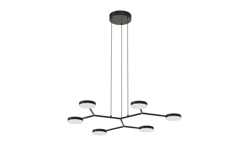 Люстры - изображение №3 "Подвесная люстра Vorago L870*W820*H200/1500 6*LED*6W"  на www.Angstrem-mebel.ru