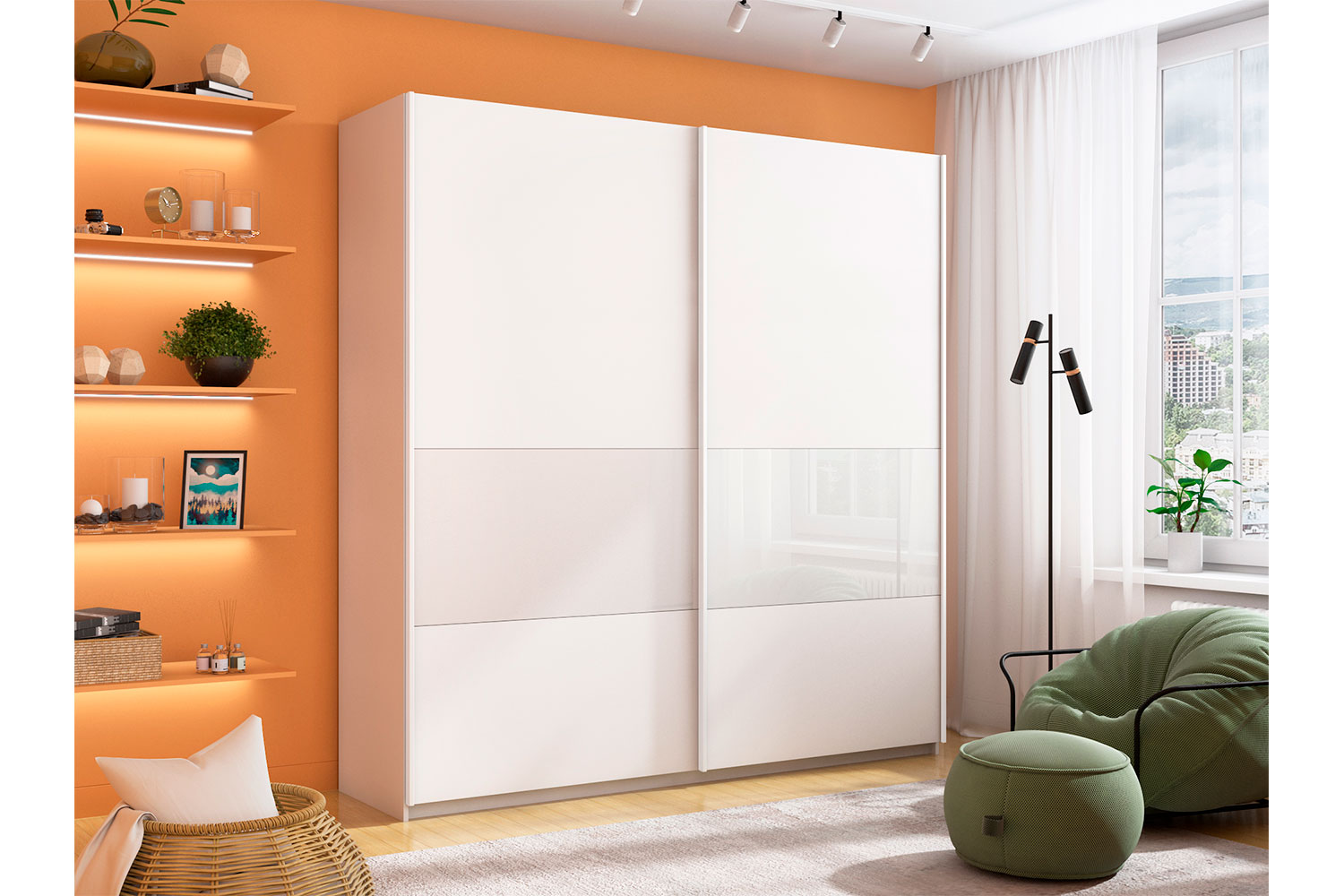 Шкафы-купе - изображение №4 "Шкаф-купе Lux"  на www.Angstrem-mebel.ru