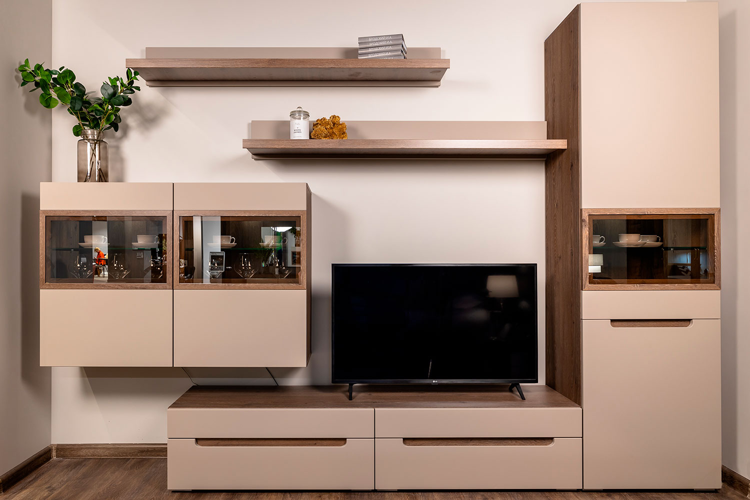 Тумбы под телевизор - изображение №5 "Тумба Анри под телевизор с выдвижными ящиками"  на www.Angstrem-mebel.ru