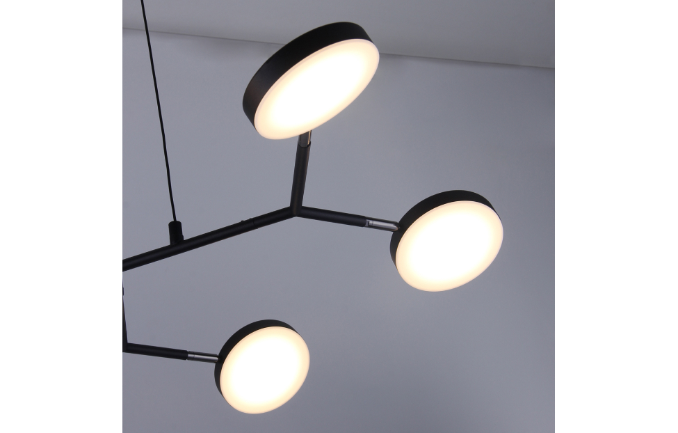 Люстры - изображение №4 "Подвесная люстра Vorago L870*W820*H200/1500 6*LED*6W"  на www.Angstrem-mebel.ru