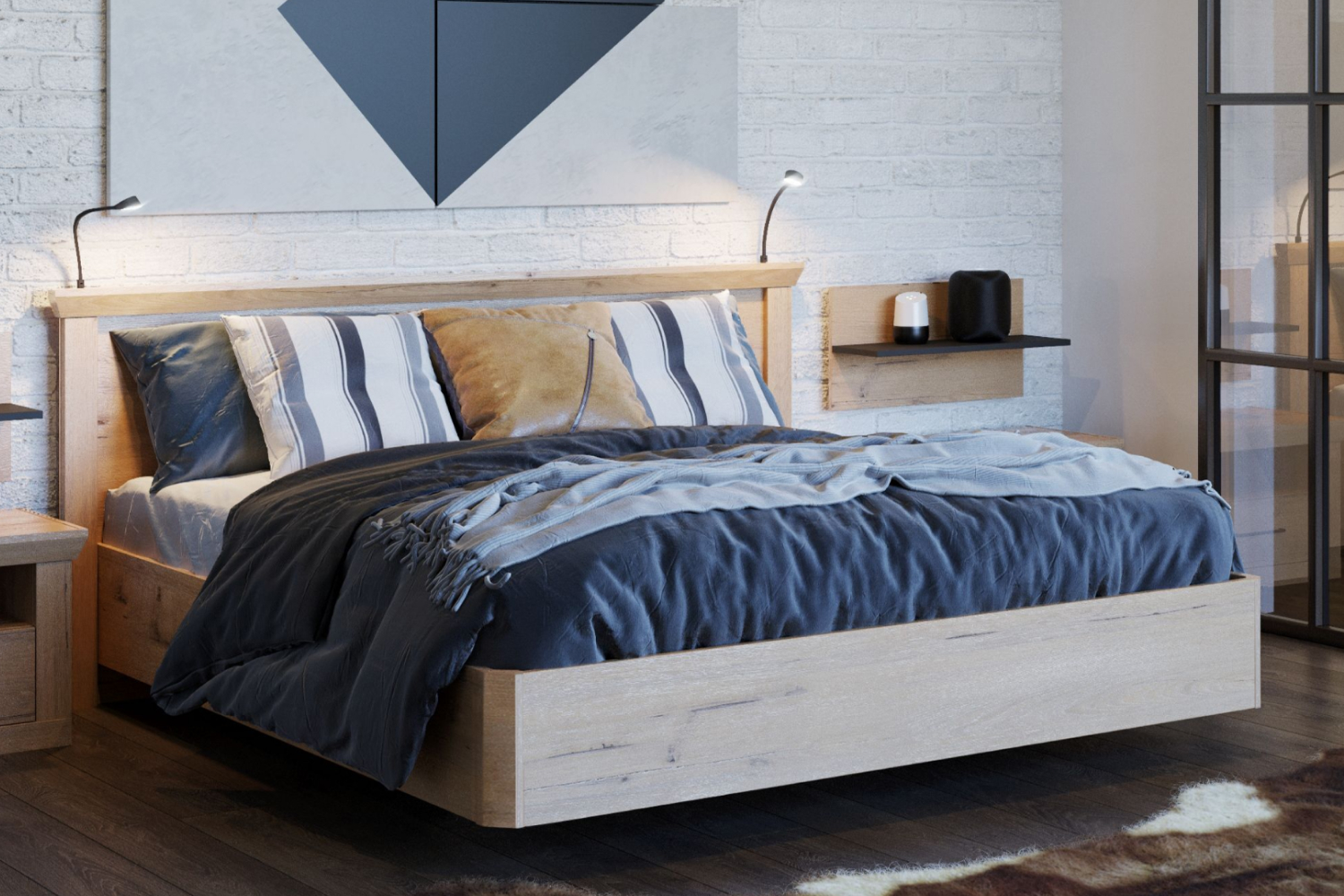 "Спальни" - изображение №3 на www.angstrem-mebel.ru