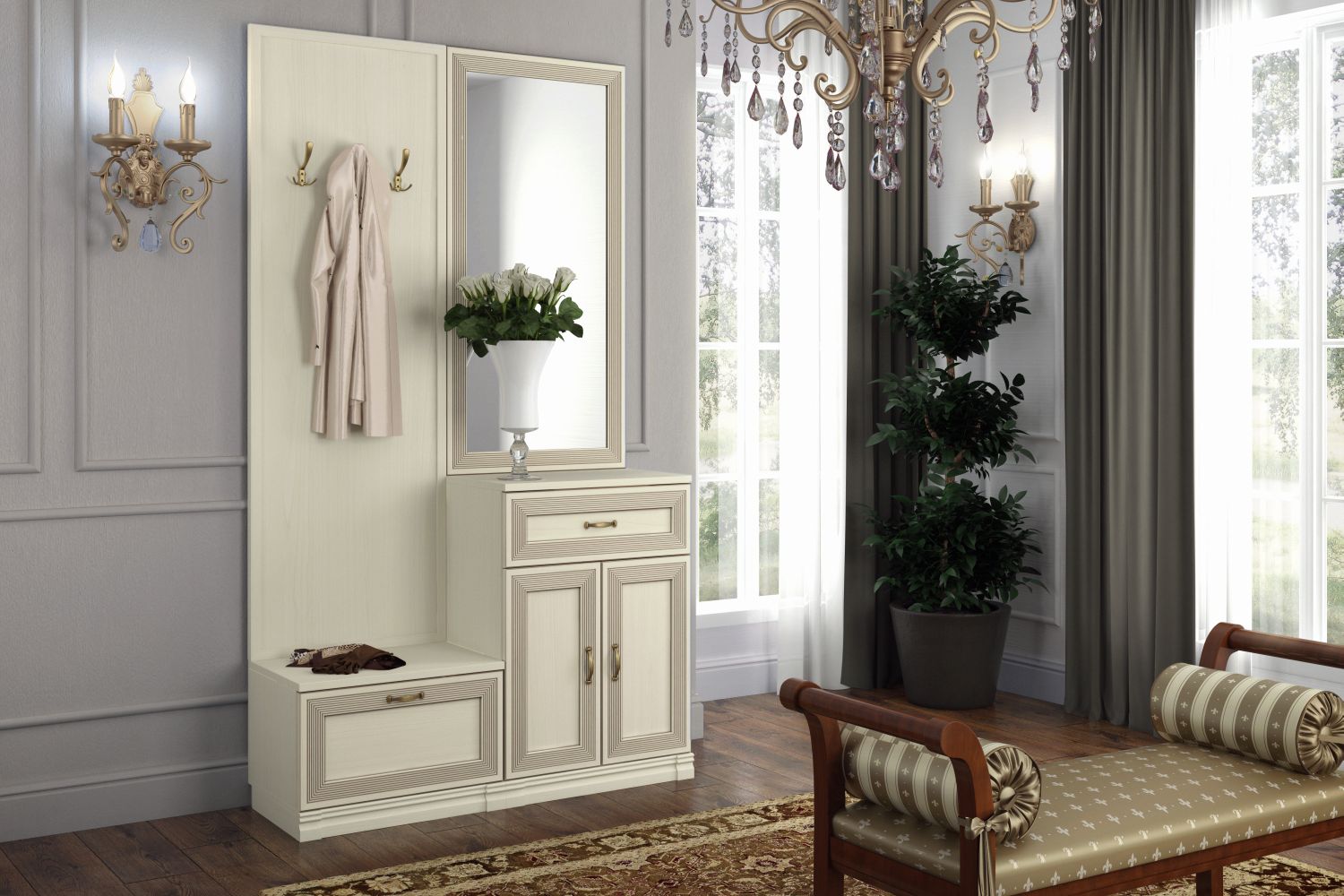 "Прихожие" - изображение №6 на www.angstrem-mebel.ru