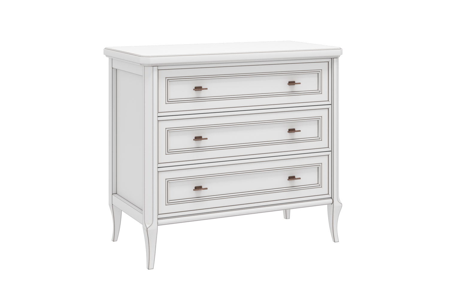 Комоды - изображение №4 "Комод Онтарио с выдвижными ящиками"  на www.Angstrem-mebel.ru