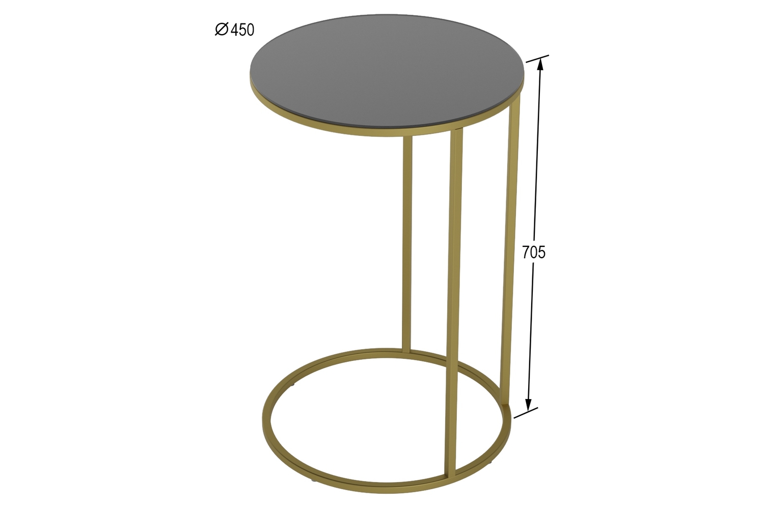 Журнальные столы - изображение №8 "Стол придиванный Ости"  на www.Angstrem-mebel.ru