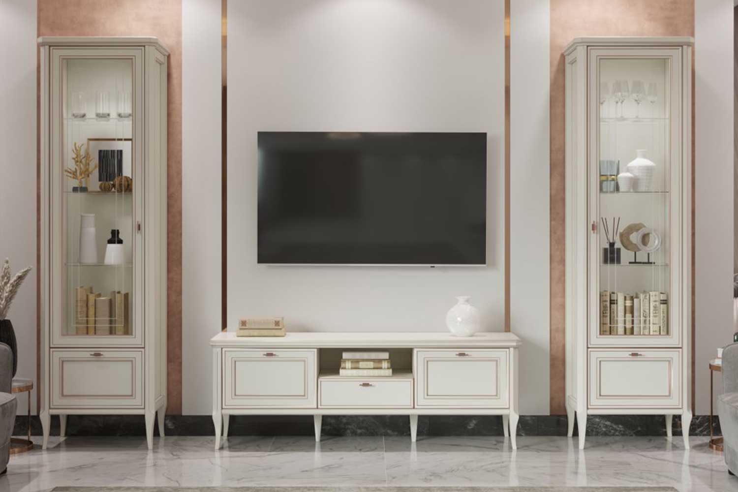 Комбинированные шкафы - изображение №5 "Шкаф Онтарио"  на www.Angstrem-mebel.ru