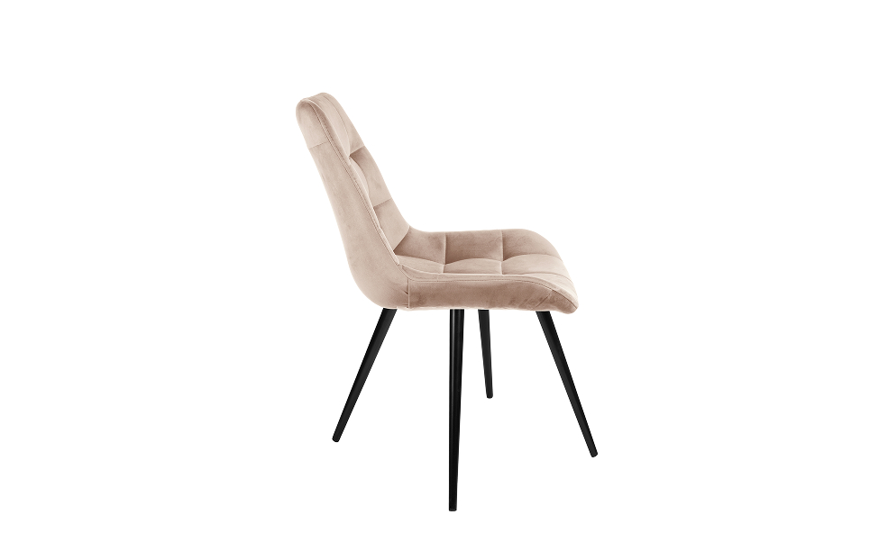 Кухонные стулья - изображение №4 "Стул Глейс поворотный бежевый / опоры черные"  на www.Angstrem-mebel.ru