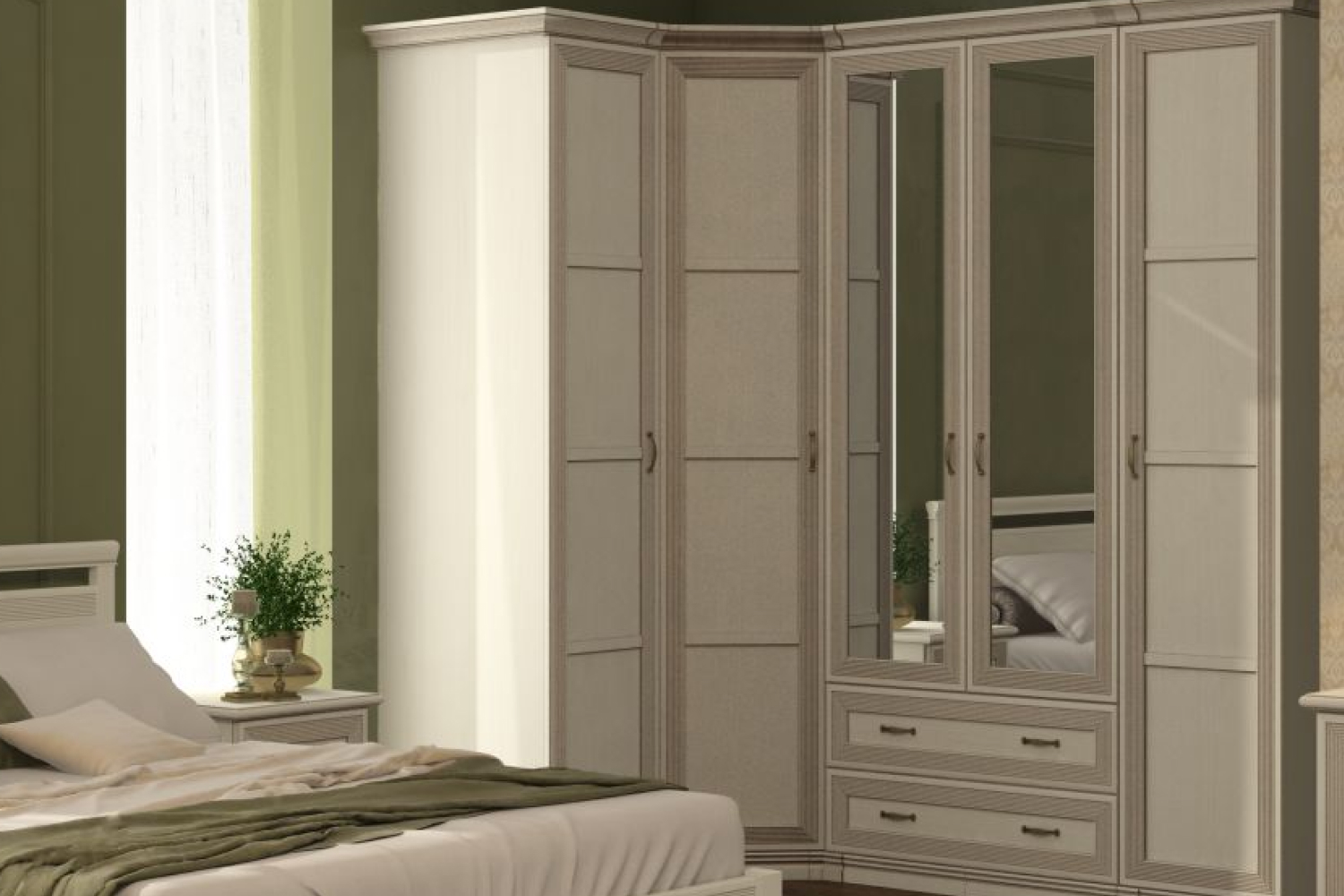 "Спальни" - изображение №4 на www.angstrem-mebel.ru