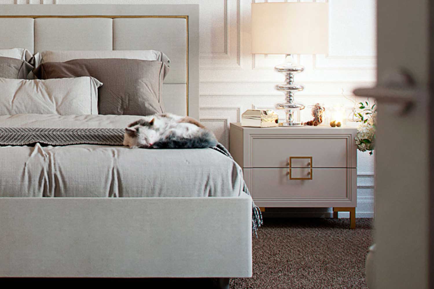 Двуспальные кровати - изображение №8 "Кровать Дольче"  на www.Angstrem-mebel.ru