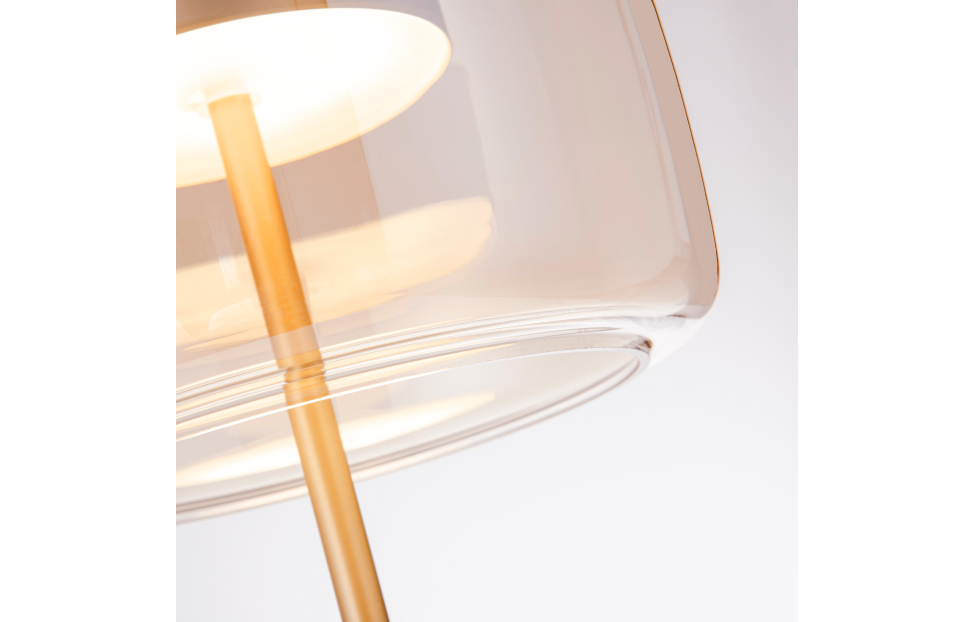 Торшеры - изображение №4 "Торшер Reflex (янтарный) D260*H1430 LED*21W"  на www.Angstrem-mebel.ru