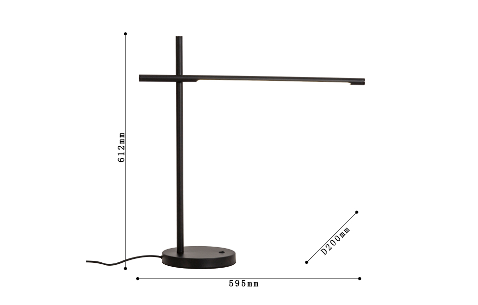 Настольные светильники - изображение №5 "Настольная лампа Modet L595*W200*H610 LED*10W"  на www.Angstrem-mebel.ru