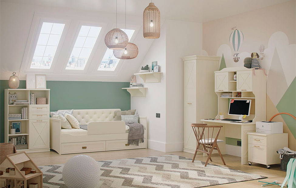 Письменные столы - изображение №6 "Письменный стол Кантри"  на www.Angstrem-mebel.ru