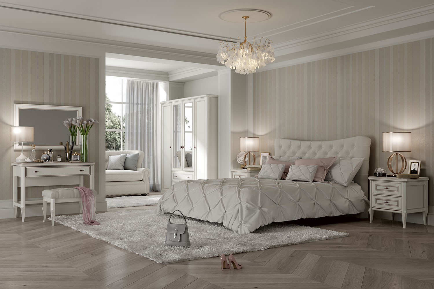 Туалетные столы - изображение №6 "Стол туалетный Онтарио"  на www.Angstrem-mebel.ru