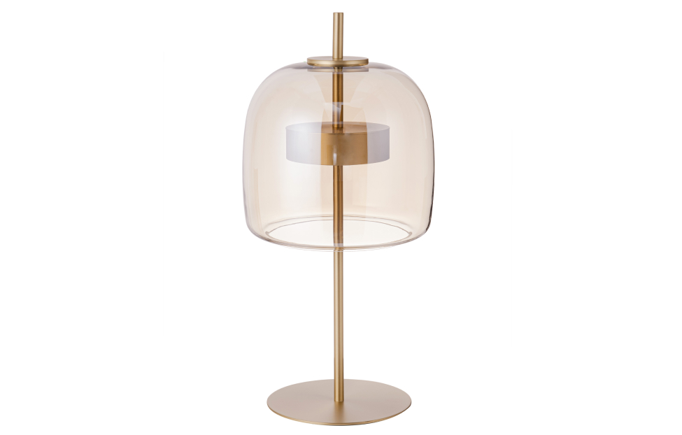 Настольные светильники - изображение №3 "Настольная лампа Reflex (янтарный) D260*H565 LED*21W"  на www.Angstrem-mebel.ru