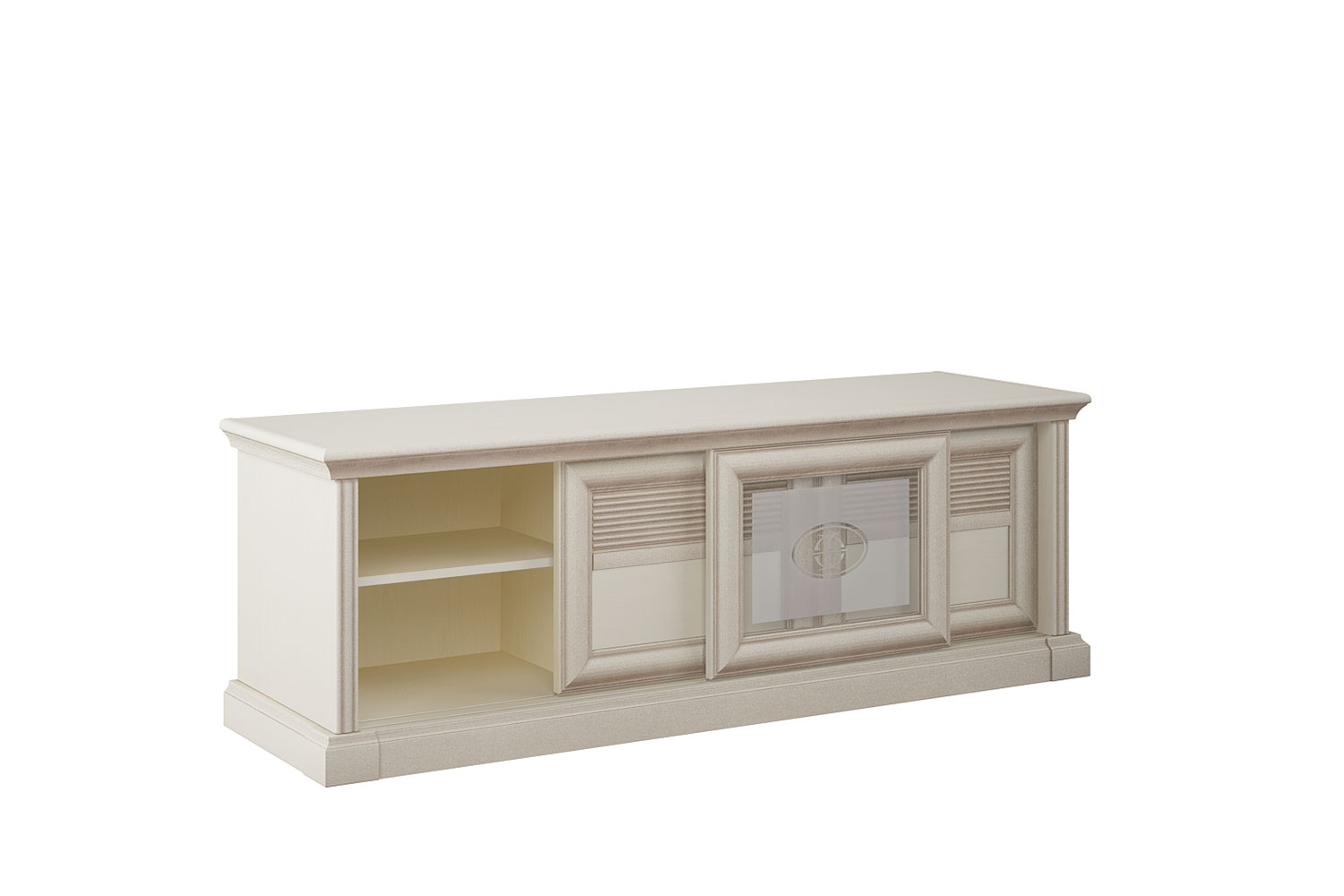 Тумбы под телевизор - изображение №3 "Тумба Изотта под телевизор с раздвижными дверцами"  на www.Angstrem-mebel.ru