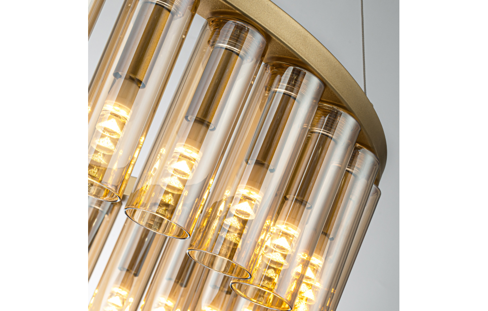 Люстры - изображение №6 "Подвесная люстра Slang (золото) D590*H160/1360 30*G9LED*2W"  на www.Angstrem-mebel.ru