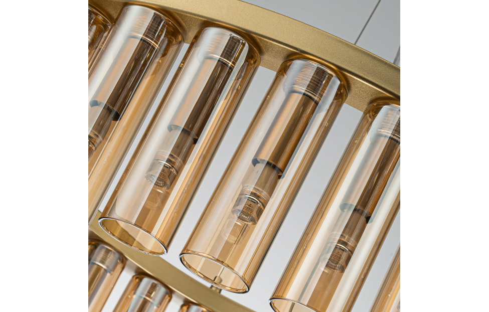 Люстры - изображение №4 "Подвесная люстра Slang (золото) D590*H160/1360 30*G9LED*2W"  на www.Angstrem-mebel.ru